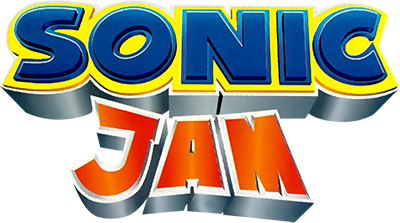 Sonic Jam title screen for Sega Saturn